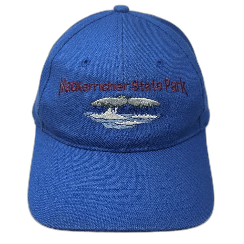 Port Authority MacKerricher State Park Blue One Size Baseball Cap Whale Tail Hat